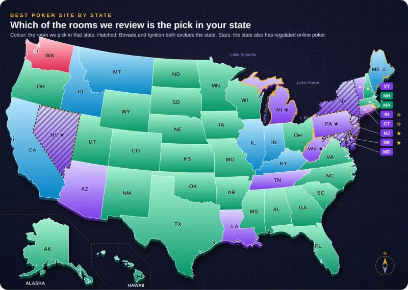 Best Poker Site in Your State: The 50-State Guide With Every Block List Checked