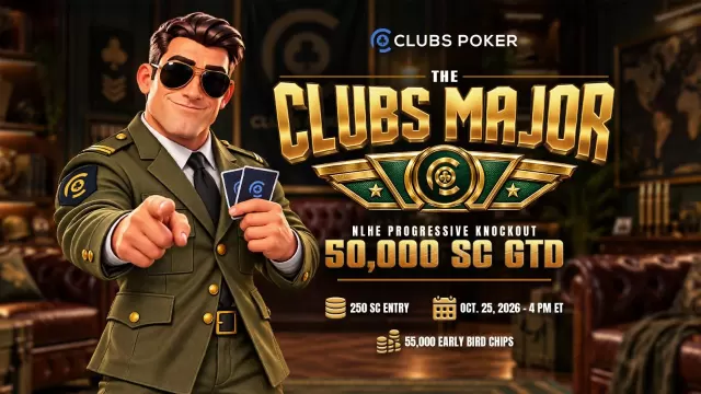 Clubs Poker's 50,000 SC Major Needs 218 Runners. Here Is How to Be One