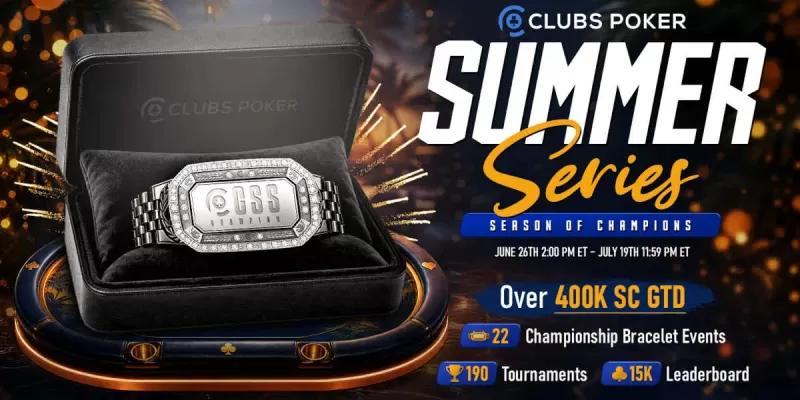 The Clubs Poker Summer Series Is in Full Swing — and the US Map Just Shifted