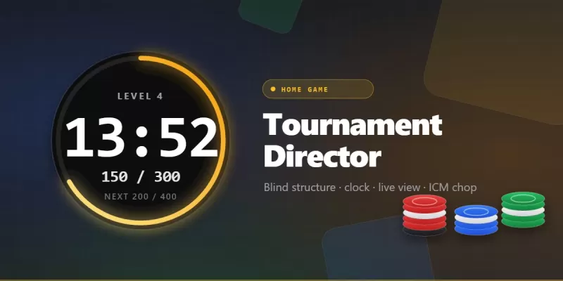 Home Game Tournament Director